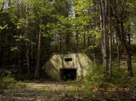 Бывшее хранилище ЯО возле аэродрома Болбасово, Беларусь