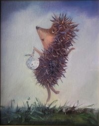 Начинаю смотреть на "Ежика в тумане" другими глазами, не зря ж он всю ночь шастал по округе. Какие кровожадные дела он творил под покровом тумана от нас скрыли.