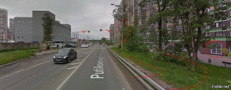 Хитрость для комфортного выезда с парковки