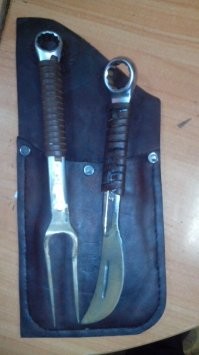 вот мой набор для шашлыка