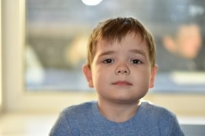 4 года, а на фото - как будто уже повидал всё в этой жизни.