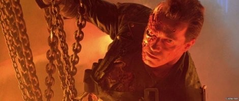 ... и вообще скелета не было, до конца фильма Арнольд оставался одетым