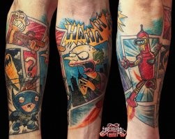 Да, тут такие комиксы, что ради них только можно пойти в патологоанатомы.