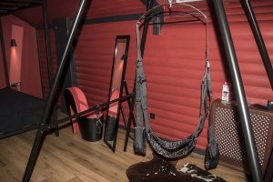 Не подпускайте этого товарища к ТАКИМ качелям.