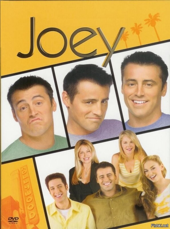 Посмотрите "Джоуи (2004) – Joey" 2 сезона. продолжения карьеры Джо из друзей.