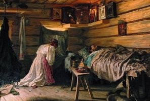 Че за манера всех в кучу? Какое то подобие кроватей было даже у нищеты.Все картины позапрошлого века.