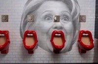 Идея использовать его лицо как писуар,имхо имеет большой коммерческий потенциал. Успешные прецеденты были уже!