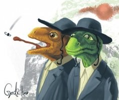 ну чего вы ерунду говорите! 

это же давно известно: "коль на Марсе нет воды - значит выпили.. они!!!"