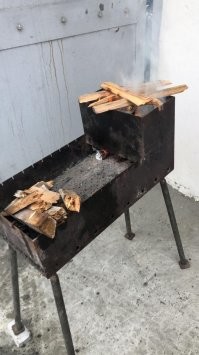 На гаражах.
Ща всё будет!