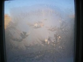 Есть у меня такой силуэт, но только снят на плохую камеру в старом телефоне. Когда был в деревне, в самую рань (сразу после рассвета, часа в 4 с чем то) заметили с сыном, когда на рыбалку шли (или с рыбалки уже ), что вся пойма реки с пригорка смотрится как океан с затопленными редкими деревьями, верхушки которых торчат "из воды". А когда солнце ровно в спину, смотришь впереди немного вниз в пойму с густым туманом и видишь собственную тень в тумане с ореолом.
Всю красоту чтобы описать, тут слов не хватит, надо обязательно этим летом поймать момент и переснять на хорошую технику.

Насчет узоров на стекле... Выхожу как то в подъезд... Как раз уборщица рано с утра помыла полы  и в подъезде очень сыро, нарисовались на стекле узоры, обычно влажности и разницы температур не хватало. Прям полянка с цветами, бери и разрисовывай как шаблон для раскраски