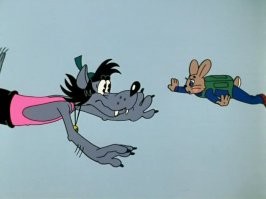 Судя по навыкам волка из "Ну-погоди" Том Кукуруз, Джеймс Борн и все агенты 007 нервно курят от зависти.