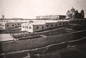 Русское подворье, Иерусалим. Самый первый квартал, построенный за пределами стен Старого Города в 1860-м.