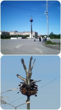 Это в Воркуте происходит, наверное. 
Видно не очень.