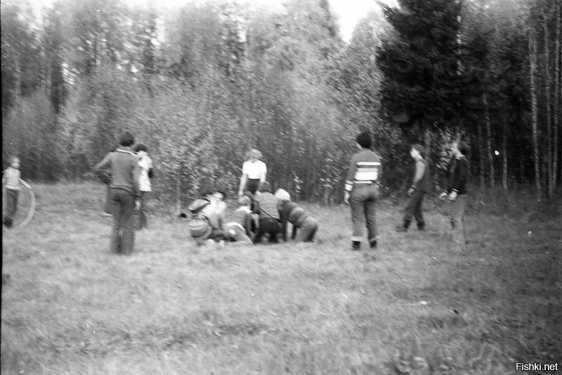 1981 год. Архангельская область. Катунинская средняя школа.