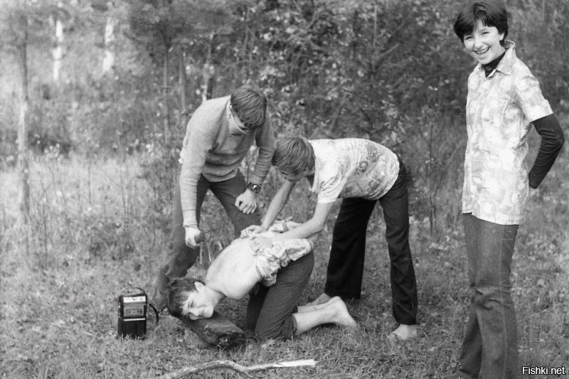 1981 год. Архангельская область. Катунинская средняя школа.