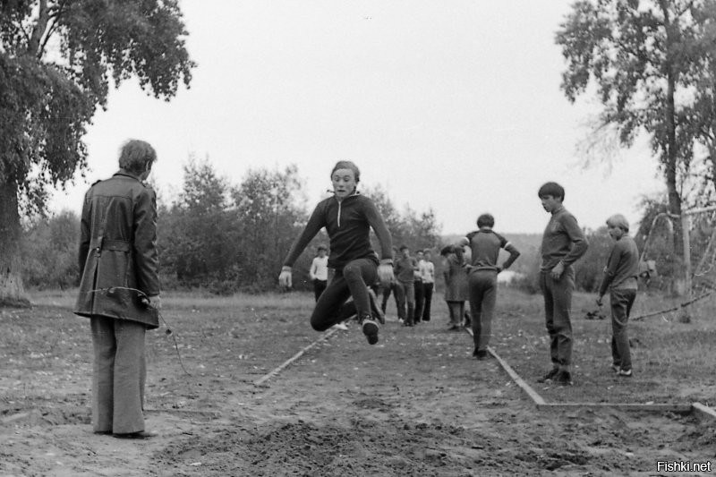1981 год. Архангельская область. Катунинская средняя школа.