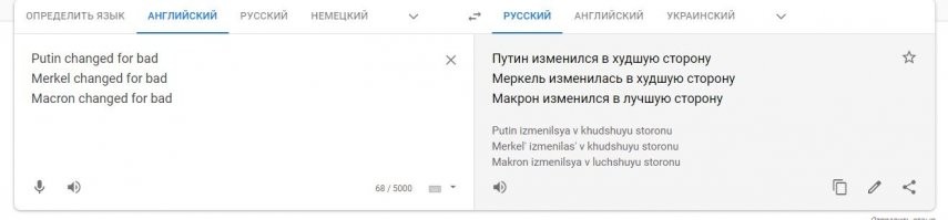 Еще обратил внимание, что точка в конце влияет на результат.