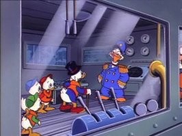 Временный капитан флагманского корабля Скруджа из СВК (Служба Временных Капитанов), не знающий даже, как подаётся сигнал SOS. Стаж работы 21 год - из них 20 лет катал детей на лодке в детском парке. Дети звали его капитан Ту-ту.