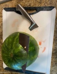 Челябинские арбузы против китайского "булата"...