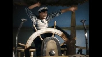 Это настоящие снимки капитана Ever Given.