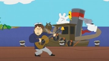 Пароходик рассела кроу?