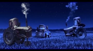 Трактора в естественной среде обитания