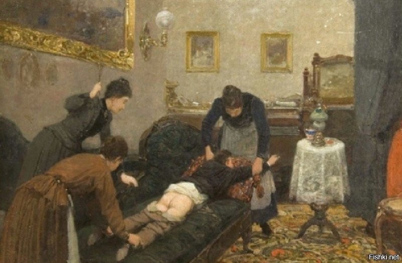 Ну, и ничего страшного, подумаешь на лбу НЕУД написала, зато в детстве такие моменты хорошо запоминаются, после этого ОТЛИЧНИЦЕЙ станет, чтобы больше перед одноклассниками не краснеть.
В Китае по моему до сих пор детей розгами лупят))