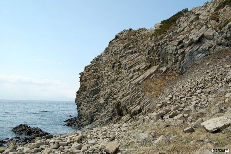 Потому что вулкан не извергался такими колоннами, а так формировалась остывая лава. Такие формы существуют по всему свету. Самые распиаренные в Исландии. Но есть и в Греции, в Новой Зеландии, в Армении, Ирландии, Вьетнаме,в Турции, на Украине (второе фото), на Гавайских островах и даже на наших Курильских! Три последних фото Кунашир. Любуйтесь и учитесь, дабы не позориться и не писать глупости. Впрочем судя по вашим остальным комментам, вы несведущи по очень многим вопросам, но пыжитесь выставить себя умным.