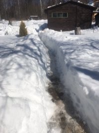 Открыл дачный сезон