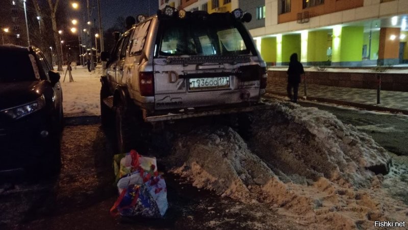 Ага, особенно, если сугроб, как раз на парковочном месте.