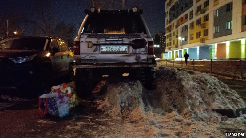 Ага, особенно, если сугроб, как раз на парковочном месте.