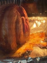 Пиз**тый мясной рулет. Судя по сетке.