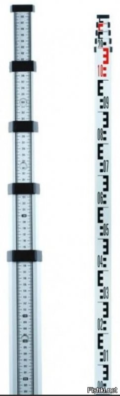 А я вижу рейку нивелирную...