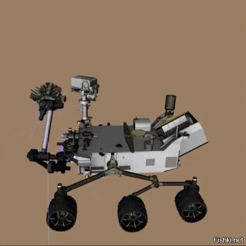 Марсоход Curiosity сделал удачное "селфи"