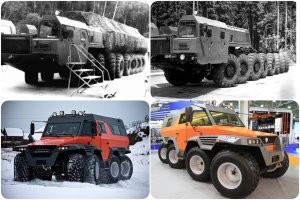 Ну... Если все колёса сделать поворачиваемыми, то не только прямо.