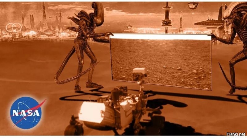 Марсоход Curiosity сделал удачное "селфи"