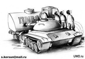 Танк стволом вспорол фуру на трассе в Новосибирской области