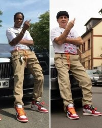 Даже не знаю кто это, но ЧЕМ ЕЩЁ выделиться негру, как не факом всем...