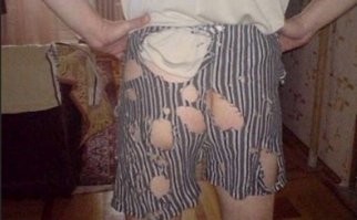 Да они не драные, они экспериментальные просто