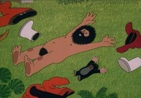 Когда сам надышался газов, пока выкуривал крота :)