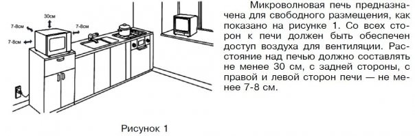 ОК. 

Включаем режим зануды.
1. Вы правы - это микроволновка без гриля. Модель HORIZONT 20MW700-1378B 

2. См. документацию на эту микроволновку. Читаем -

"Микроволновая печь предназна-чена для свободного размещения, как показано на рисунке 1. Со всех сто-рон к печи должен быть обеспечен доступ воздуха для вентиляции. Рас-стояние над печью должно составлять не менее 30 см"

3. Пытаемся найти на исходном фото "30 см свободного пространства" над печью.

Режим зануды - офф.