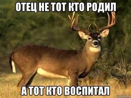 Не тот отец, кто отец, а тот отец, кто не отец!