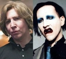 а Мэнсон без грима - нормальный человек ))