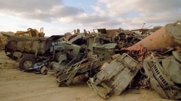 Интересно, какой процент техники остался там, где ее оставили ликвидаторы, и сколько техники разъехалось по Украине в виде запчастей?