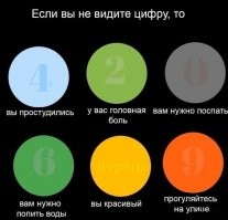 Надел очки, снял очки...