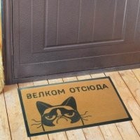 Теплый прием: оригинальные и смешные придверные коврики