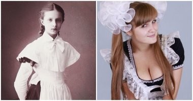 В моё время пятиклассницы были действительно пятиклассницами!
Мой внук сейчас учится в 6-ом классе, так его одноклассницы выглядят как жизнь повидавшие бабёнки 20+. В своё совершеннолетие они наверняка будут внешне 30+ выглядеть, если не старше.

P.s Фото-коллаж можно было найти удачнее. Искал на скорую руку
