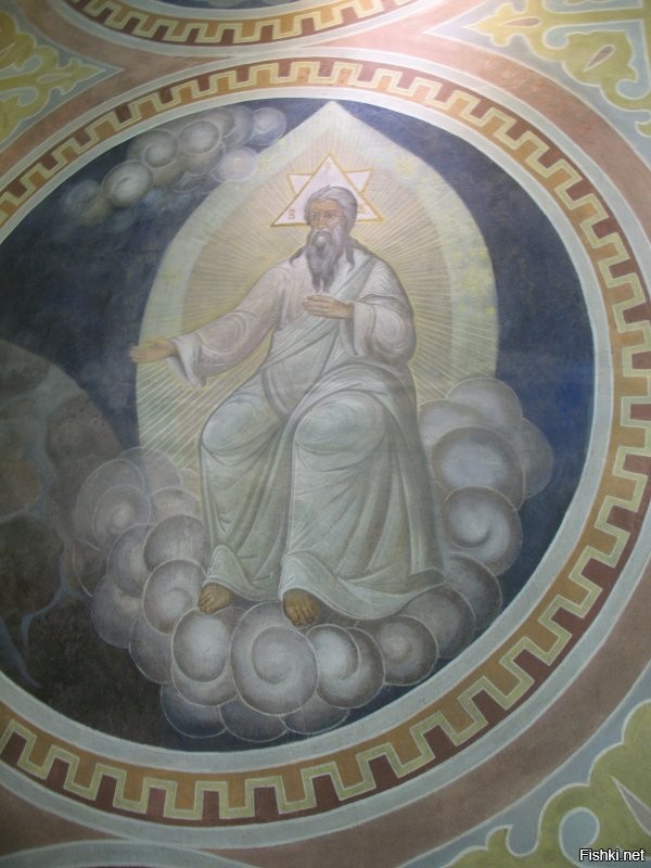 Церковь Бориса и Глеба в Кидекше.
Росписи . Фрагментарные фрески со времени постройки.