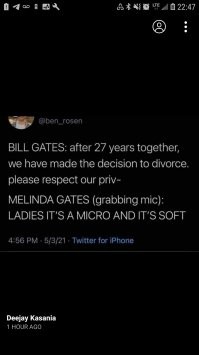 Билл Гейтс разводится с женой и делит имущество после 27 лет брака