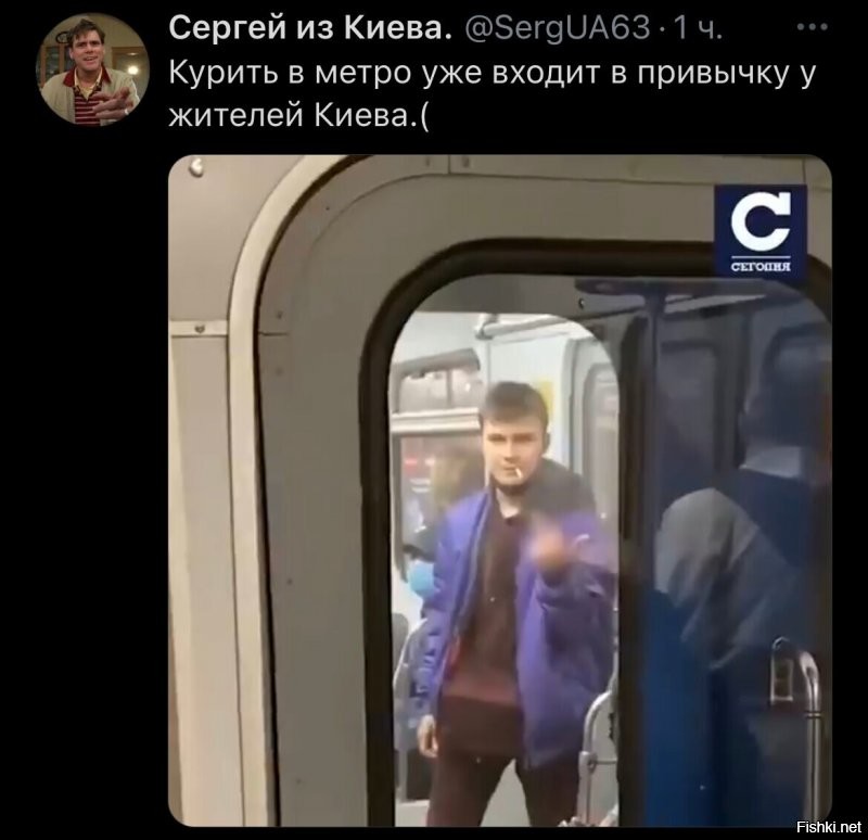 Ну именно так быдло представляет свободу, это срать где угодно, а главное и правительству то как удобно, разреши им срать в метро, они и рады, можно дальше бабки пи.зд.ить!))))